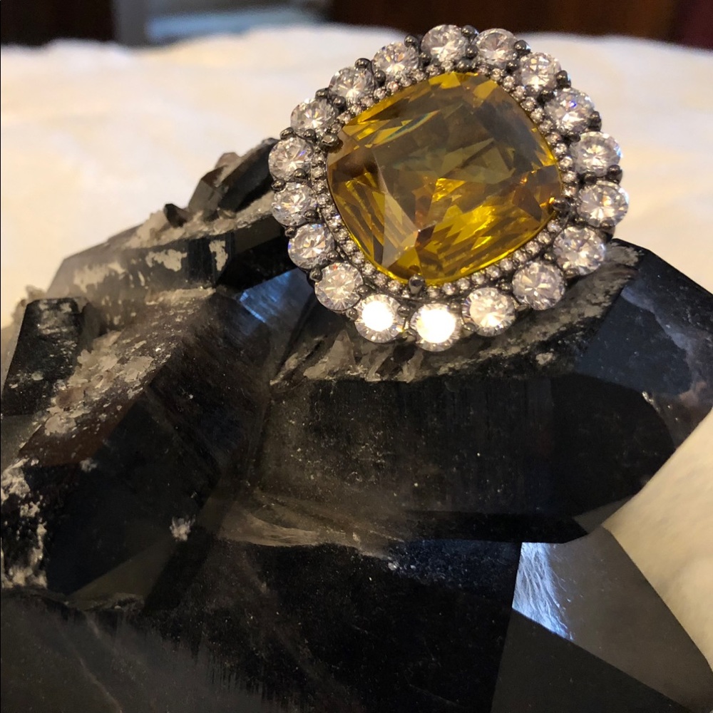 Swarovski Large Crystal Ring